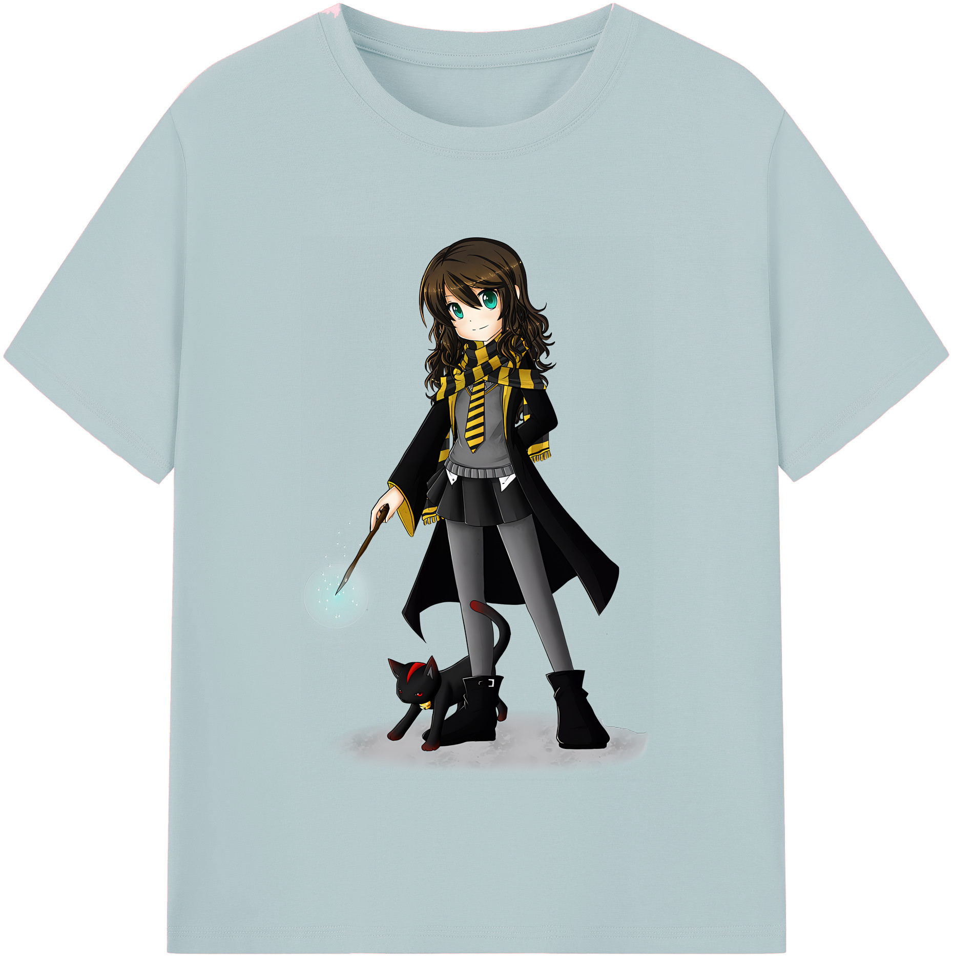 （画像用） Harry Potter ハリー・ポッターシリーズ 綿100％半袖Tシャツ（フロントプリント）